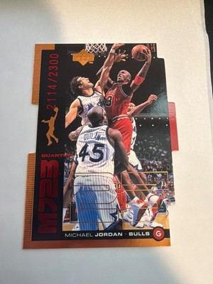 1998-99 Upper Deck - Mj23 Michael Jordan #QMM5 Bronze Quantum Die-Cut /2300