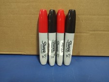 Sharpie Chisel Marker 2 Ea Red And 2 Ea Black 4 Pens