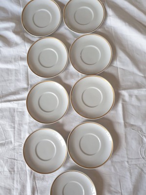 Pan AM  Sammlen 9x Untertasse Bauscher Weiden Bayern