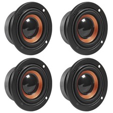 4Pcs 2" Diameter 63mm 4Ohm 5W Full Range Stereo Woofer Loudspeaker Audio Speaker