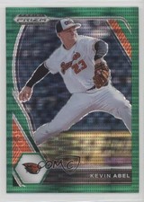 2021 Panini Prizm Draft Picks Green Pulsar Prizm Kevin Abel #PDP195 0q0m
