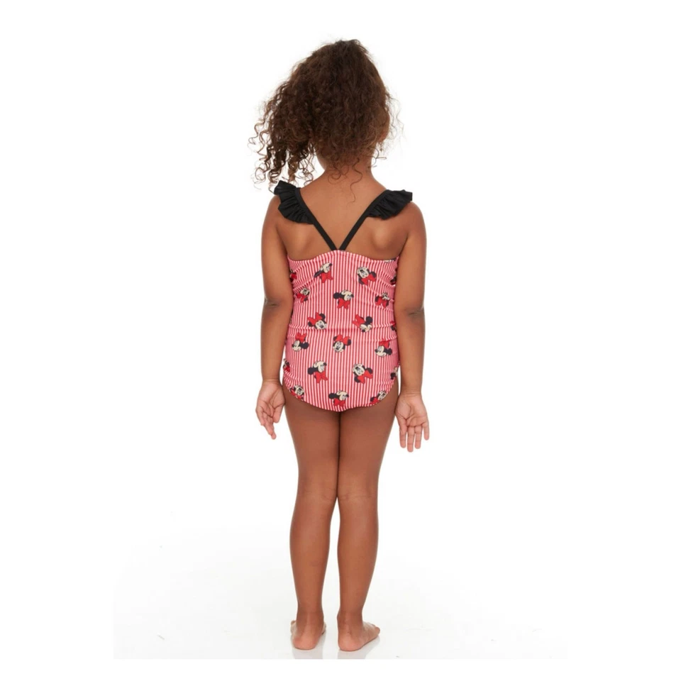 Disney Minnie Mouse  Toddler Girl's 2-Piece Coverup and Swimsuit Set NWT Size 3T - Image 4 of 4