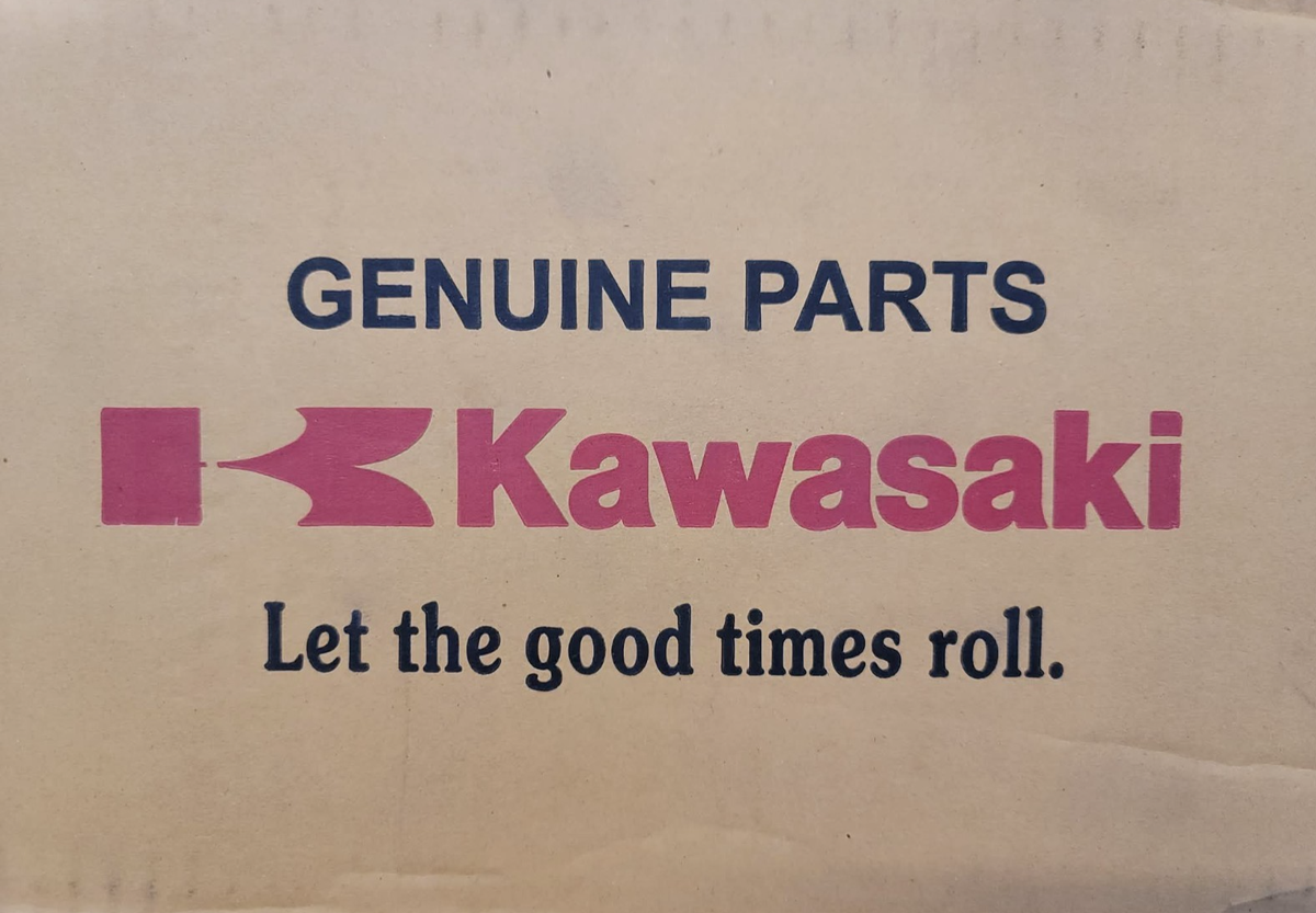 BRAND NEW GENUINE KAWASAKI OEM LUGGAGE RACK, BLACK 99994-0520B NOS