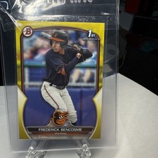 2023 Bowman - Prospects Frederick Bencosme #BP-35 Yellow 60/75 (RC)💥💥💥