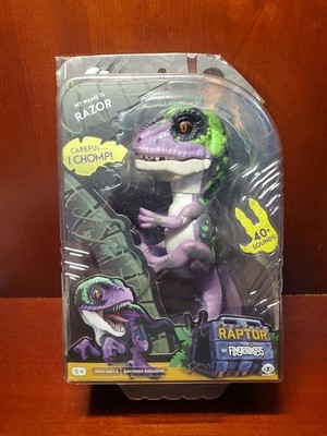WowWee Fingerlings Untamed Raptor Razor Interactive Purple Toy