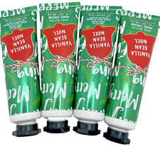 Bath Body Works Vanilla Bean Noel Hand Cream 1 Oz x4