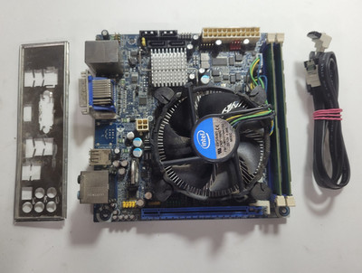 Intel Desktop Board DH57JG w/i3-540@3.07GHz, 4GB RAM, IO Shield #0623