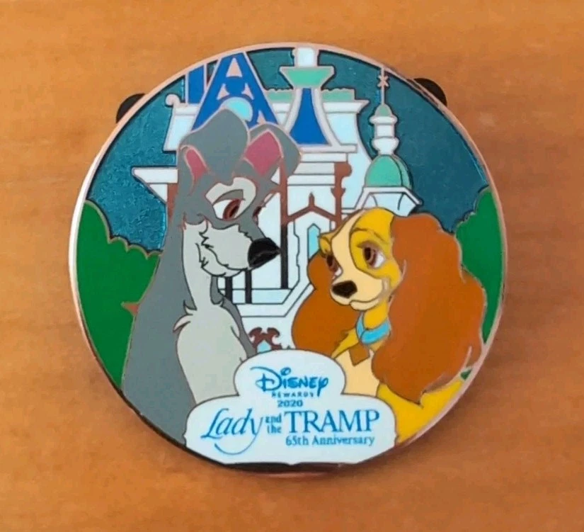 Lady and the Tramp 65th Anniversary 2020 Disney Pin