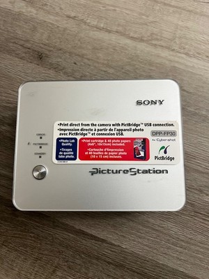 SONY Picture Station Cyber Shot Camera Digital Photo Printer DPP-FP30 UNTESTED