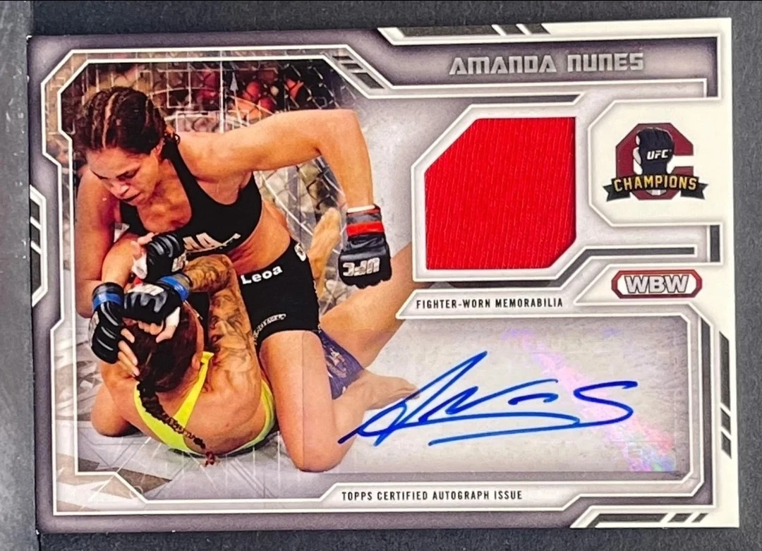 Amanda Nunes Trading Cards for sale | eBay