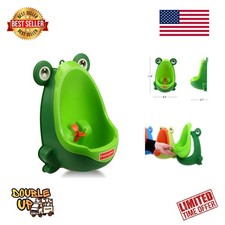 Portable Frog Shaped Potty Training Urinal for Boys - Easy to Clean  Install
