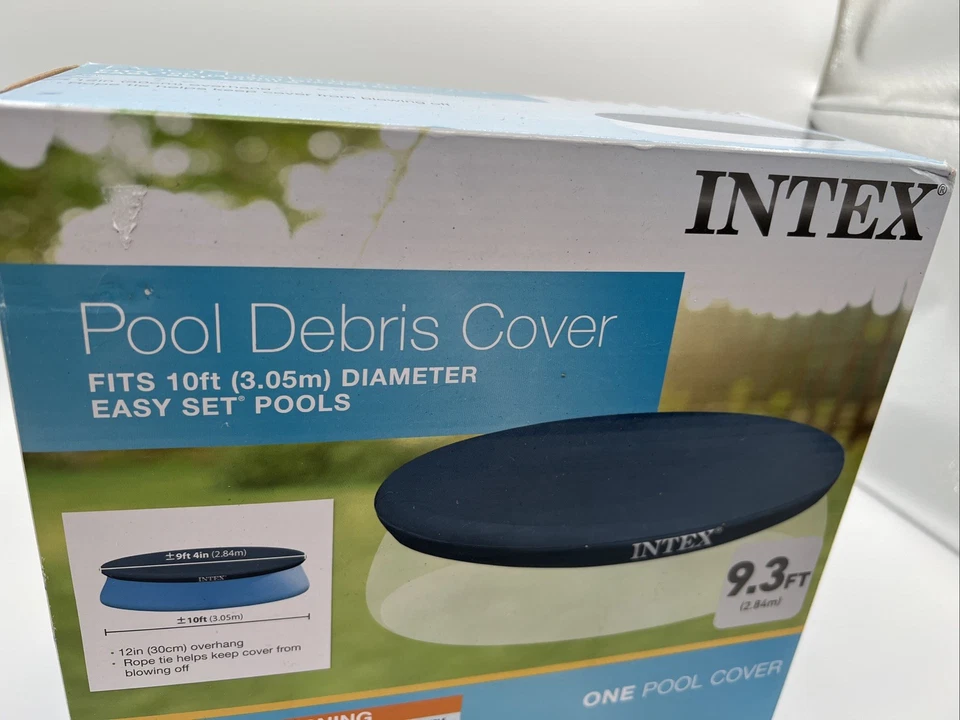 Intex 9.3 Foot Pool Debris Cover Fits 10ft 3.05m Diameter Round Pools New Sealed - Image 2 of 4