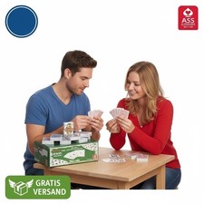 Original ASS Altenburger Romme Spielkarten, 55 Blatt (Rot/Blau) Menge frei wähl.