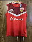 STUTTGART 2024 Soccer Football Training Playes Vest Top men's JAKO Sz M NWT