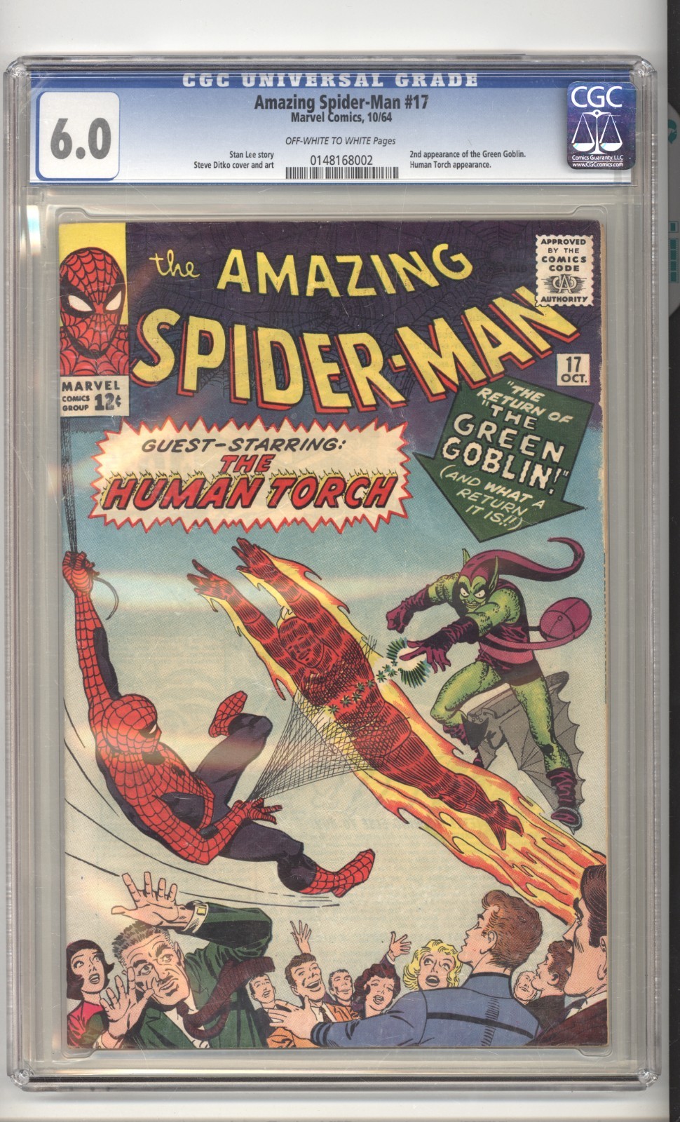 アメコミリーフ Amazing Spider-Man #17 CGC 9.8 Amazing Spider-Man #17 Value - GoCollect