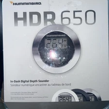 Humminbird Hdr650 Depthfinder With Tm Ducer And B W Bzl 407860-1