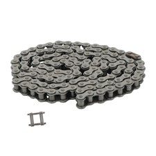  80 Carbon steel Roller Chain 10 ft Free Connecting Links 1 connector