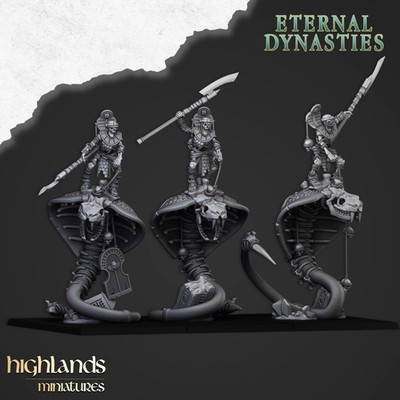 Highland Miniatures Mounted Ancient Guard