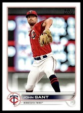2022 Topps John Gant Minnesota Twins #280