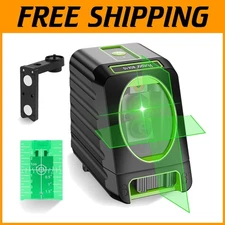 Self Leveling Laser for Picture Hanging - Green Cross Line