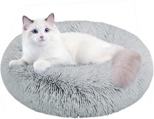 Cat Beds for Indoor Cats,20 Inch Dog Bed for Small Melium Large Dogs, Washable-R