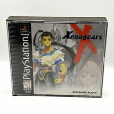 Xenogears PS1 1998 Double Jewel Case, Manual, & Artwork ONLY - NO GAME