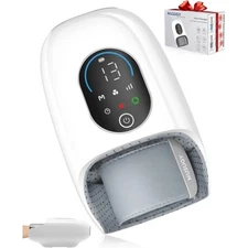 Hand Massager with Heat and Compression Full-Hand and Wrist Coverage Touchscreen