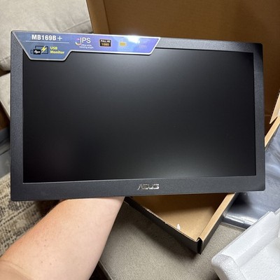 ASUS MB169B+ モニター ASUS MB169B+ 15.6 inch Widescreen LCD