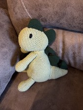Handmade Crochet Dinosaur Plush Nursery Stuffed Animal