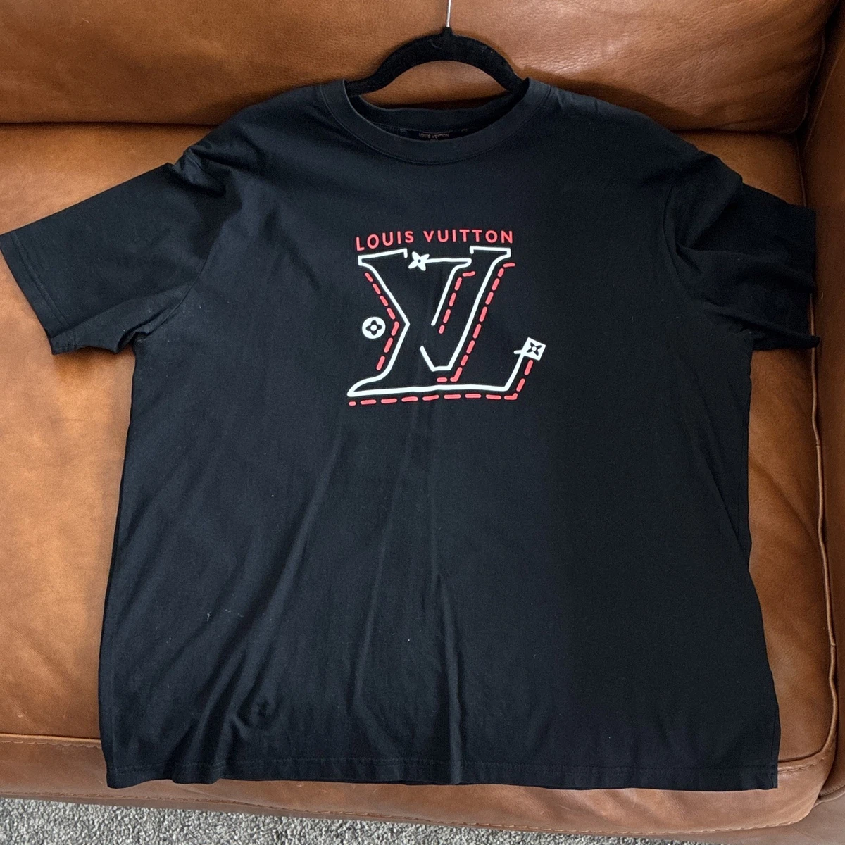 Louis Vuitton Cotton Short Sleeve T-Shirts for Men for sale - eBay