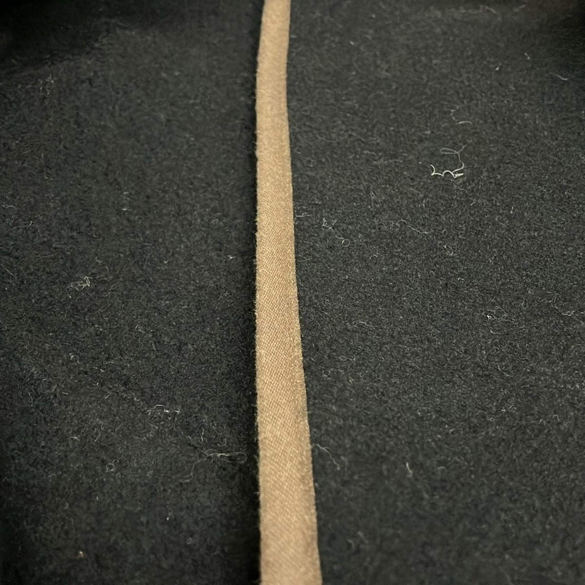 AMERI - Beige Dark Gray Dark Brown Women's Poncho - image 8