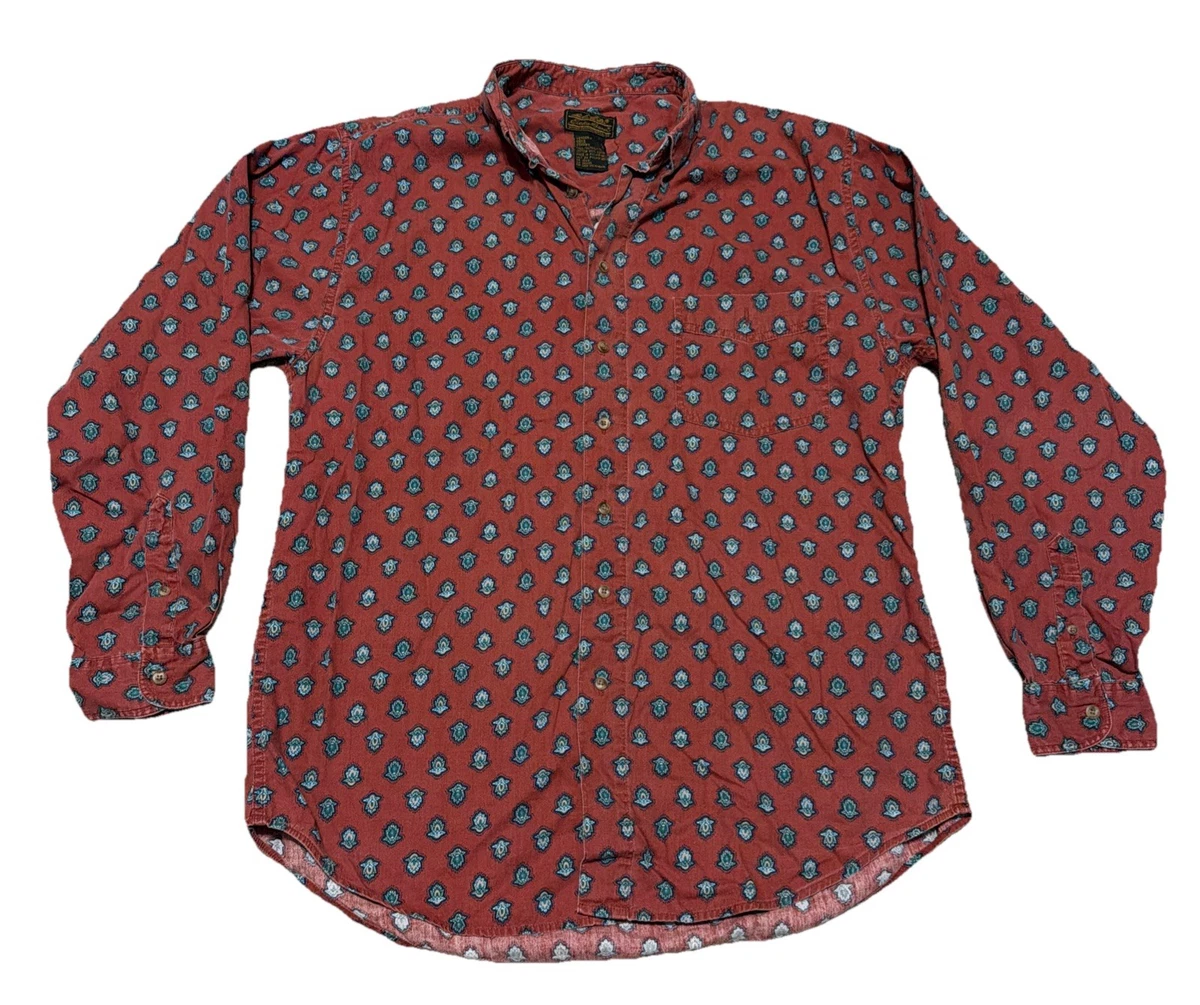 Eddie Bauer Paisley Casual Button-Down Shirts for Men for sale | eBay
