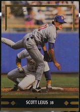 1991 Leaf - Gold Leaf Rookies Baseball Scott Leius #BC1 NM