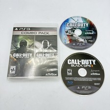 Call of Duty Black Ops 1 & 2 Combo Pack (Sony Playstation 3, PS3) No Manual
