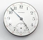Antique WALTHAM Grade 610 Model 1908 16s 42mm Pocket Watch Movement PARTS REPAIR