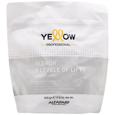 Alfaparf Yellow Bleach 9 Levels Profi-Aufheller 500g für kühlen Blondton