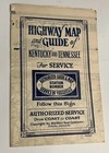3 Vintage 1930s Highway Map And Guide Mid-West Map Company of Eastern States — photo 7