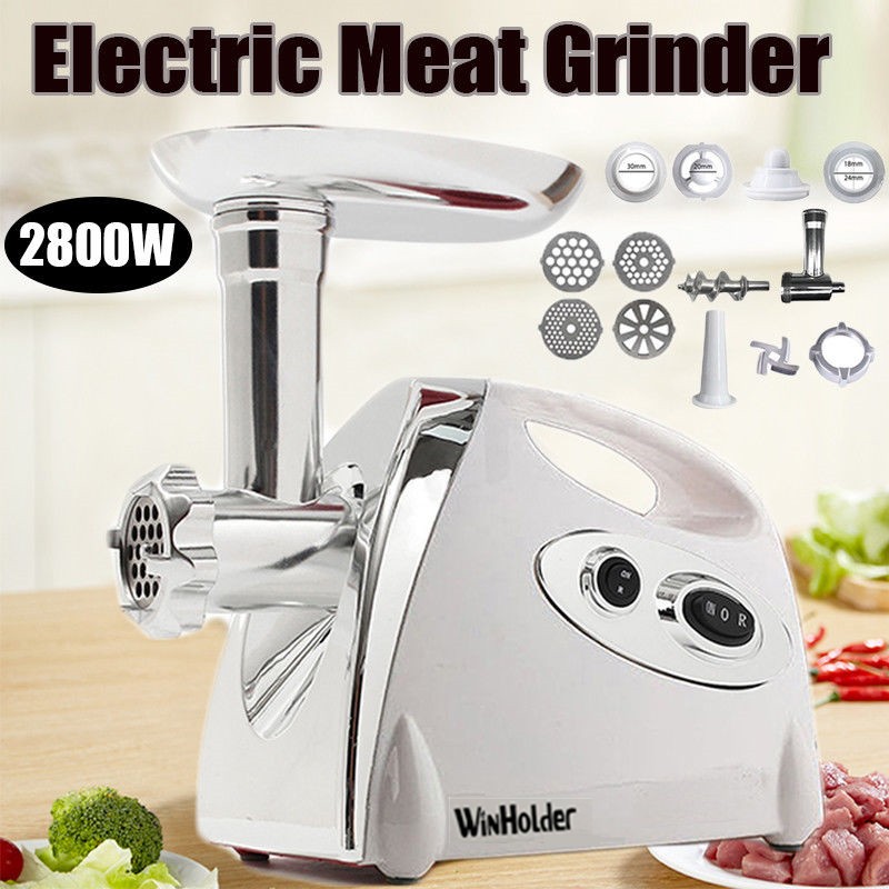 Powerful Electric Food Processor Kitchen Food Chopper Mixer 