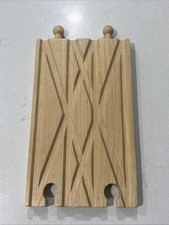 Brio Wooden Railway 8" Switching  Crossing Double Track Vintage 1990s