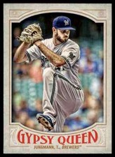2016 Topps Gypsy Queen Taylor Jungmann #195 Milwaukee Brewers