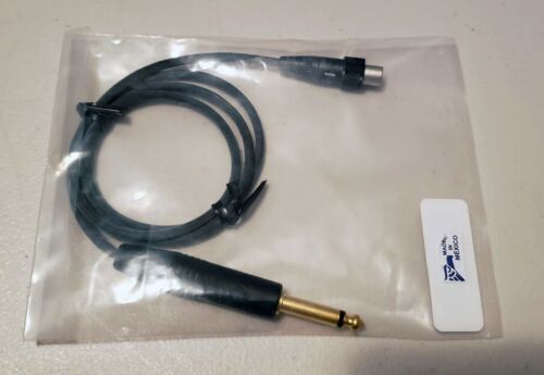 Shure WA305 Câble Guitare Premium 6,35 Mm Vers TA4F Avec Collier De Verrouillage – Pour émetteur GLXD1