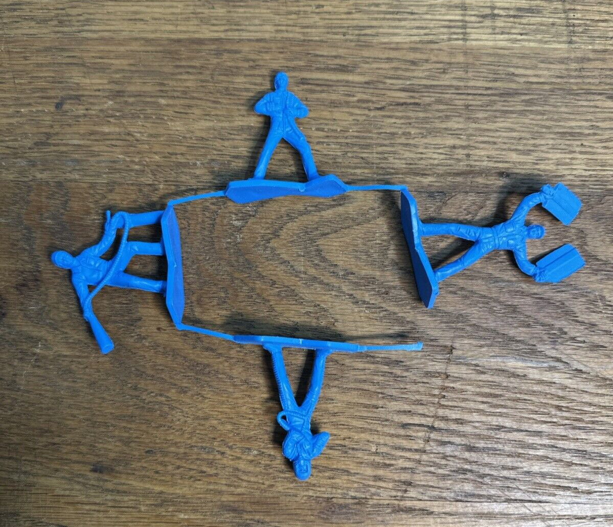 American Plastic Toys Inc 18 Piece Battleship Set 91120 w/Figures & Box Vintage