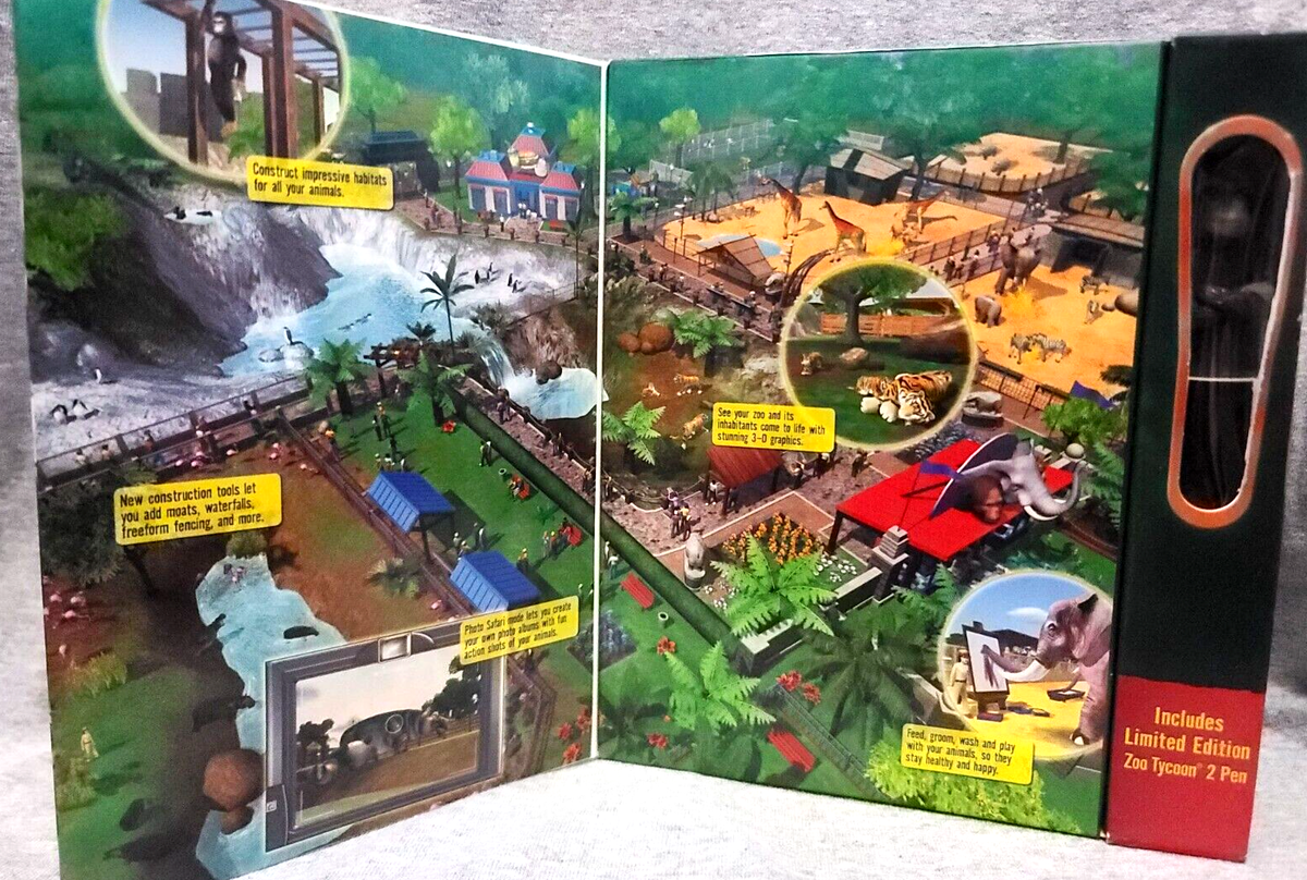 Zoo Tycoon 2 Limited Special Edition Bonus DVD Special Limited Ed