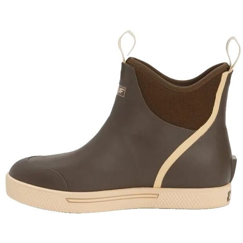 Xtratuf Rain Boots Mens 12 Brown Legacy Ankle Deck Fishing  display picture 3