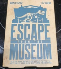 Escape From The Museum Escape Room Card Game Professor Puzzle