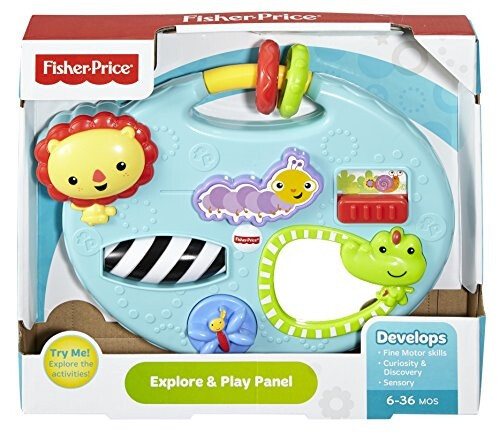 FisherPrice Explore and Play Panel AGES 6mo to 36mo  SENSORY  DISCOVERY  G2U