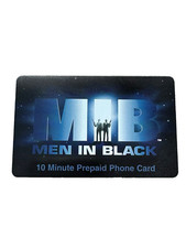Men in Black MIB 10 Minute Prepaid Phone Calling Card Collectible Vtg Best Buy