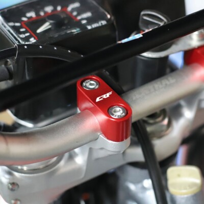 CRF Handlebar Hand Bar Clamp Cover For HONDA CRF450R/X/RX CRF250R/L 300L Rally E - Foto 5