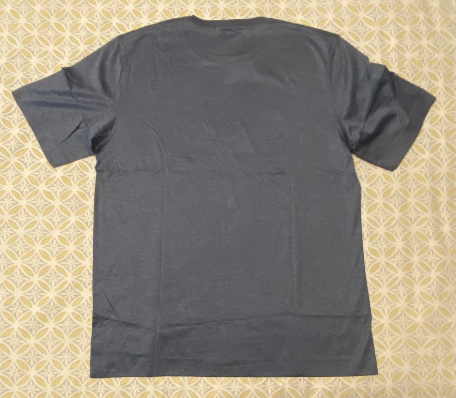 T shirt girocollo uomo Michael Reslan Italia 100% fila cotone egiziano nuova L52