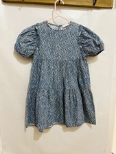Mango Girl Floral  Dress Size 7 Year